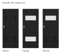 PRESTOGE PW drzwi ramiakowe modele
